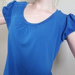 Blue Worthington Dress shirt (stretch)